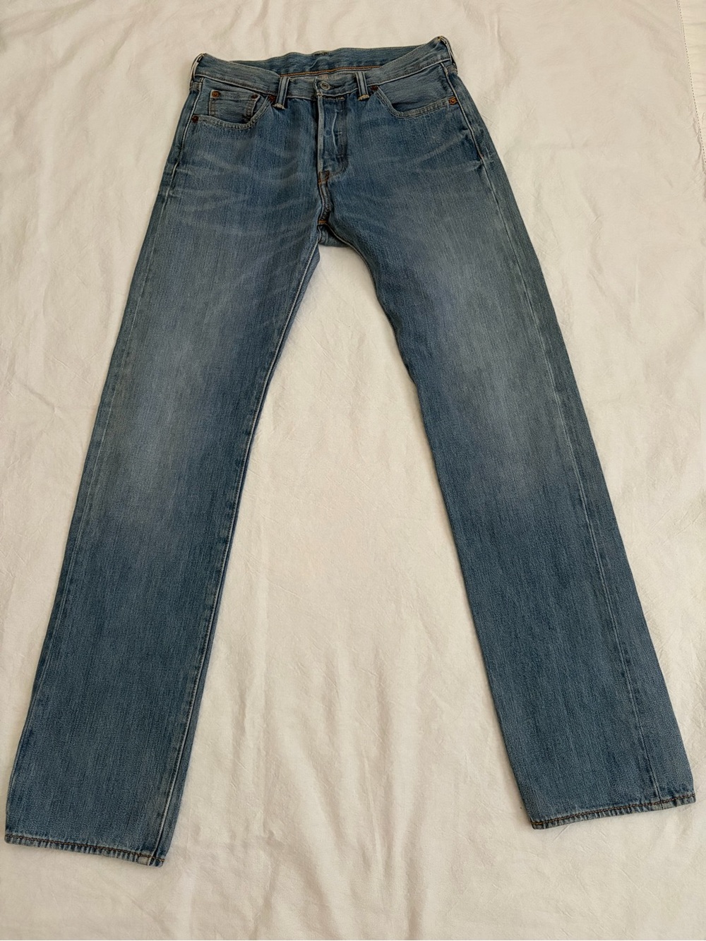 Leviโs Original Fit 501 Classic Men's Straight-Leg Blue Jeans 30x34